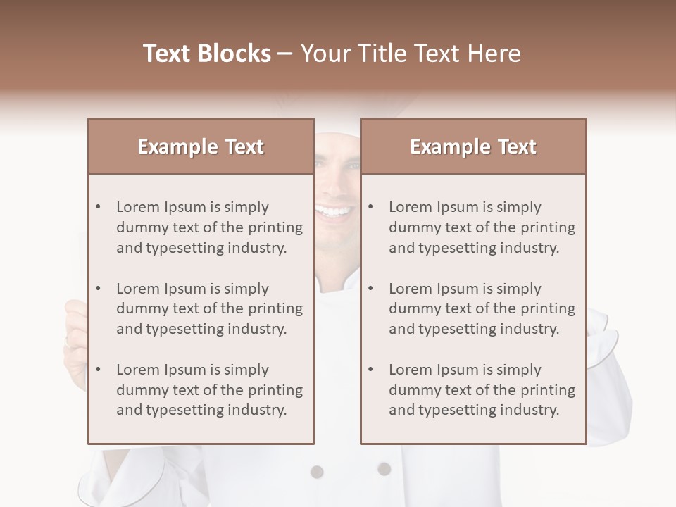 Hat Background White PowerPoint Template