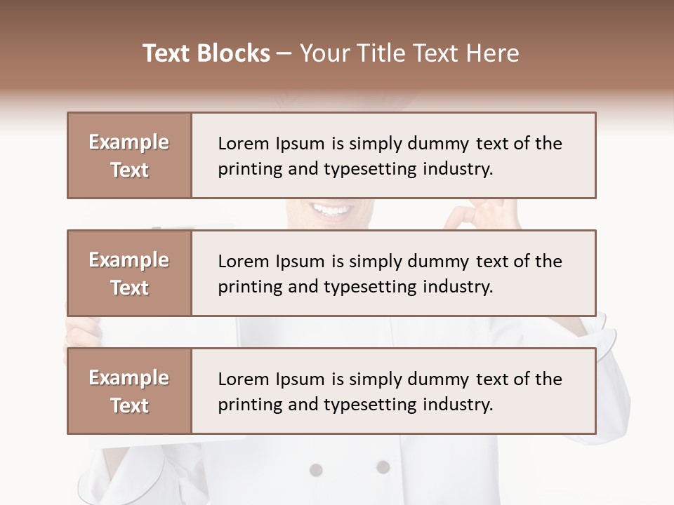 Hat Background White PowerPoint Template