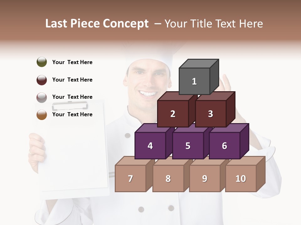 Hat Background White PowerPoint Template