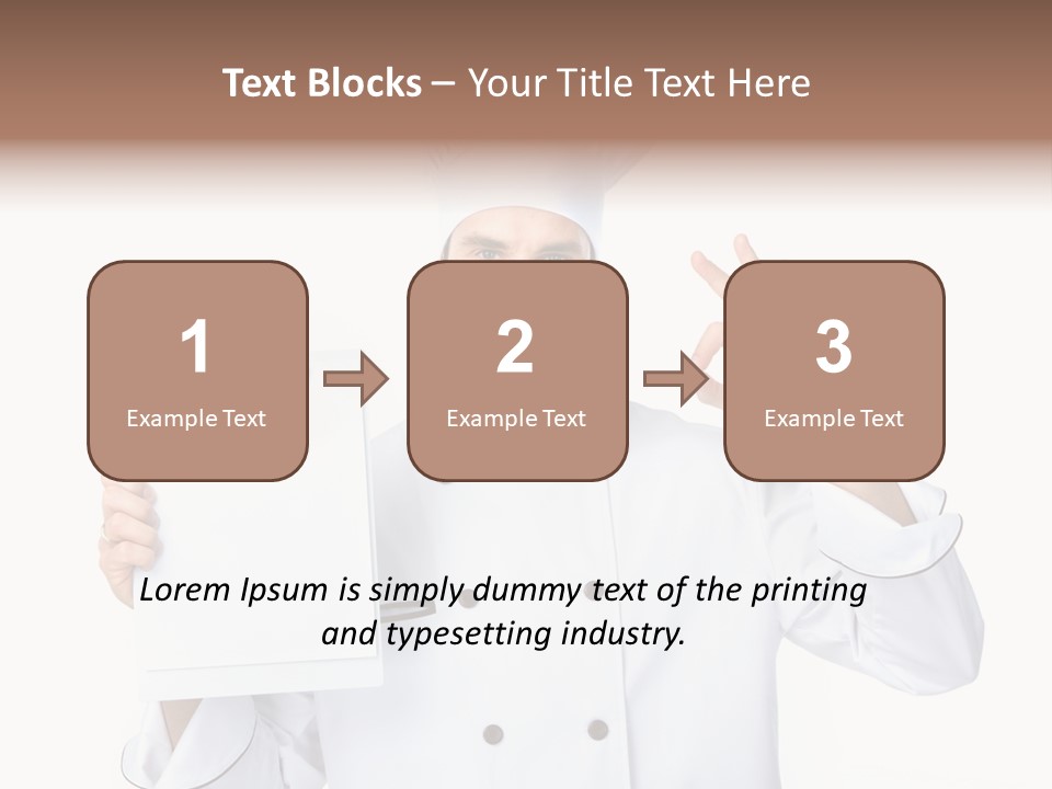 Hat Background White PowerPoint Template