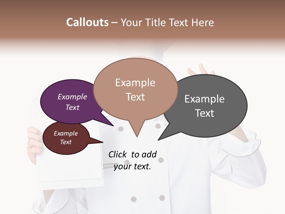 Hat Background White PowerPoint Template