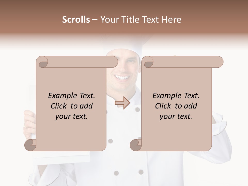 Hat Background White PowerPoint Template