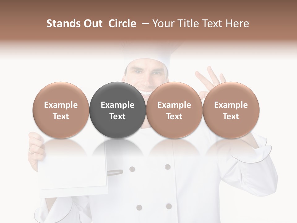 Hat Background White PowerPoint Template