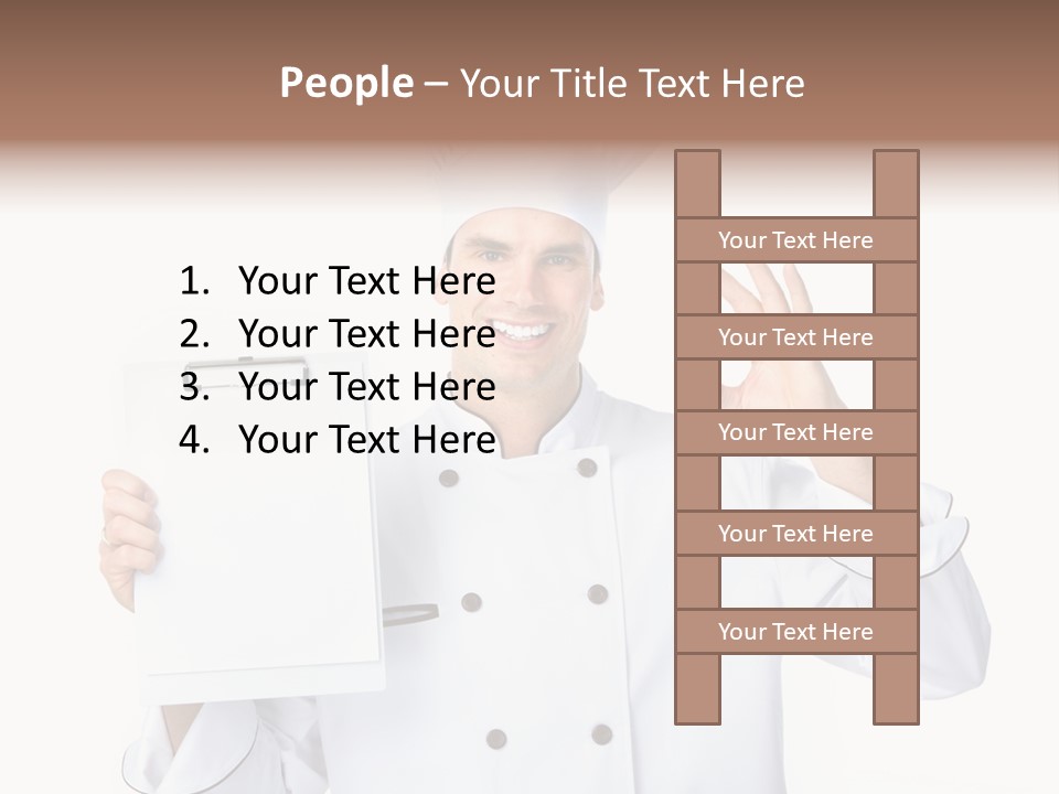Hat Background White PowerPoint Template
