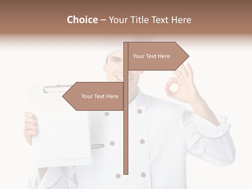 Hat Background White PowerPoint Template