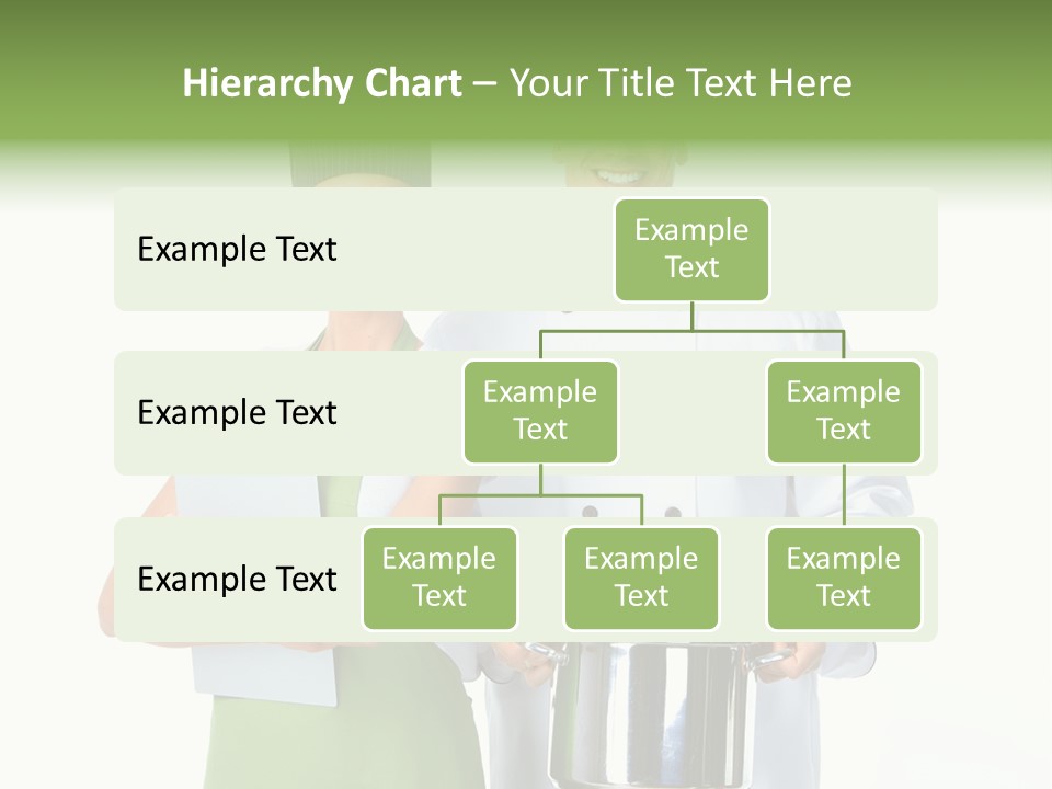 Isolated Gourmet Team PowerPoint Template