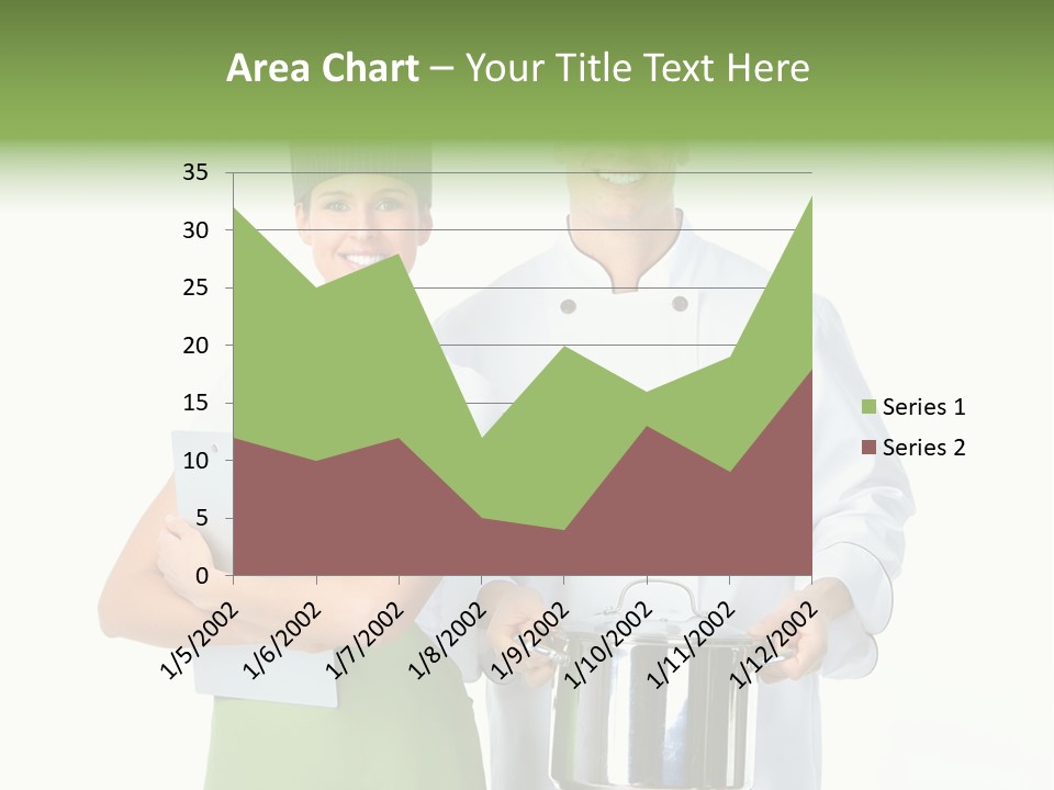 Isolated Gourmet Team PowerPoint Template