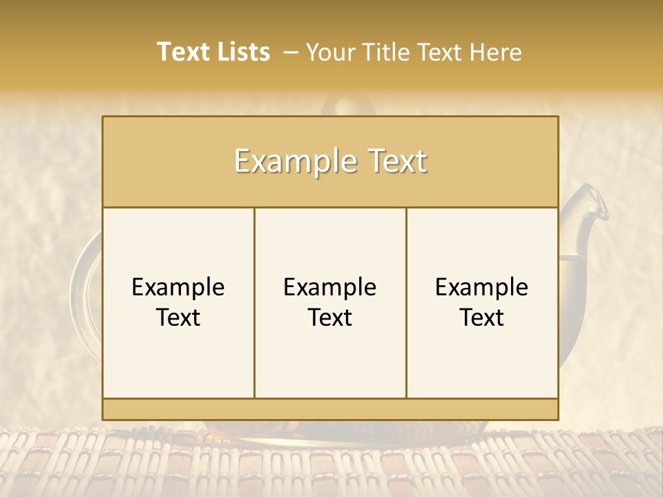 Culture Bush Traditional PowerPoint Template