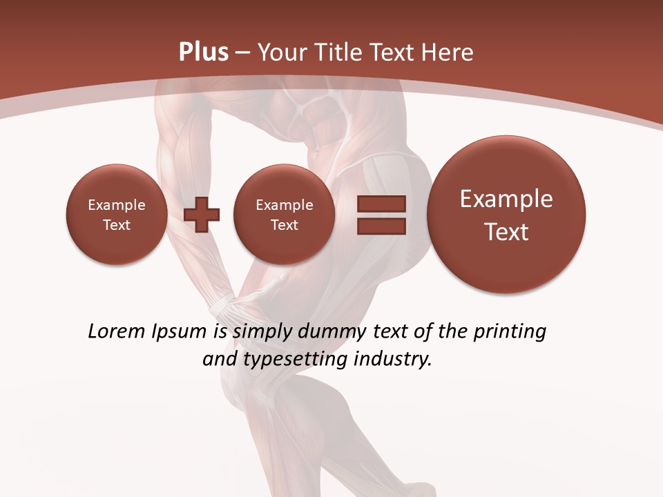 Back Anatomically Health PowerPoint Template