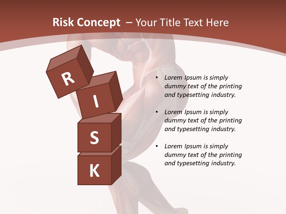 Back Anatomically Health PowerPoint Template