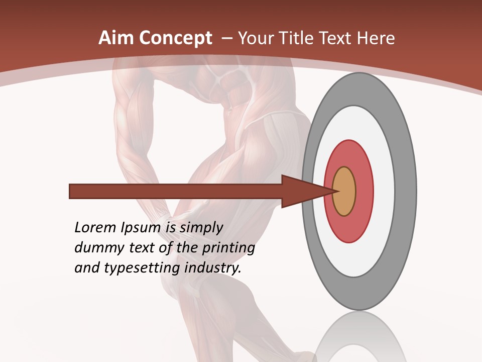 Back Anatomically Health PowerPoint Template
