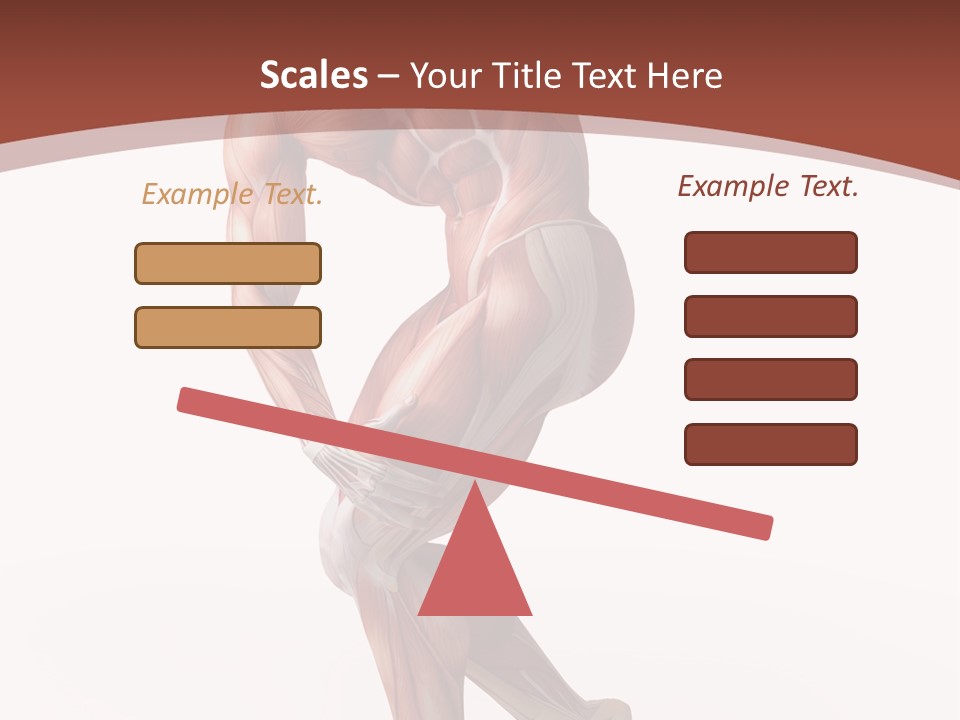 Back Anatomically Health PowerPoint Template