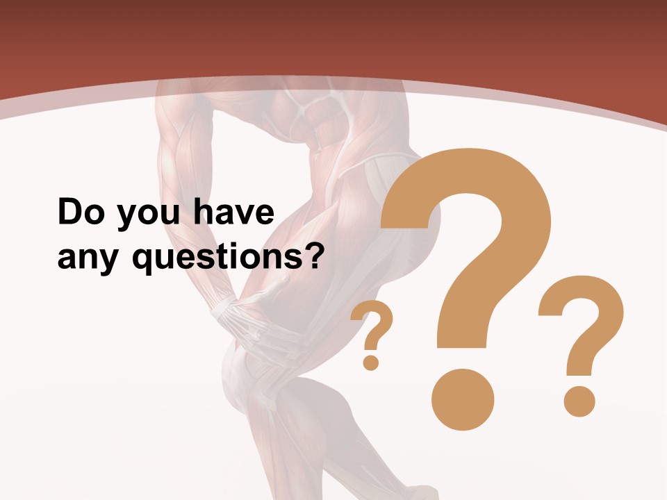 Back Anatomically Health PowerPoint Template