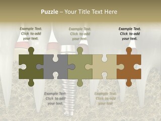 Orthodontist Steel Dentist PowerPoint Template