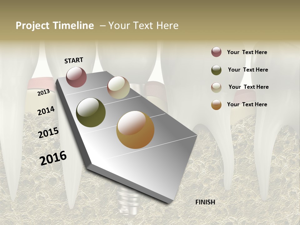 Orthodontist Steel Dentist PowerPoint Template