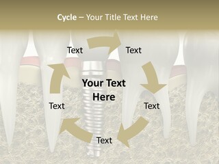 Orthodontist Steel Dentist PowerPoint Template