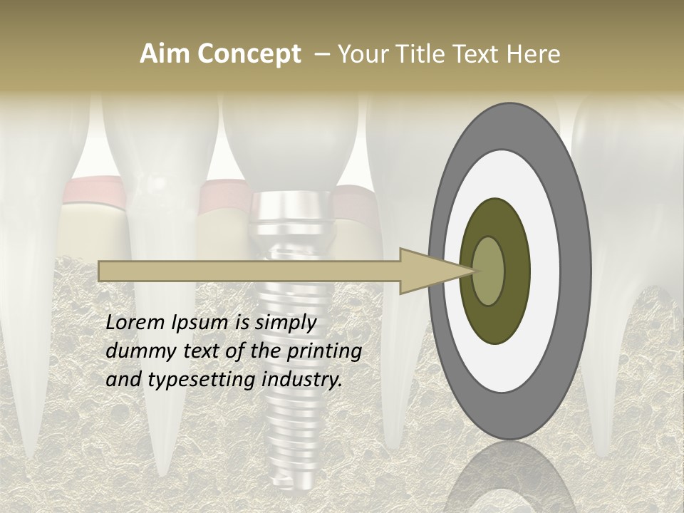 Orthodontist Steel Dentist PowerPoint Template