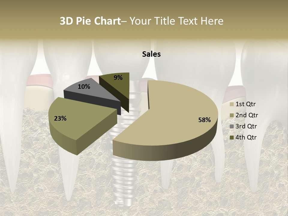 Orthodontist Steel Dentist PowerPoint Template