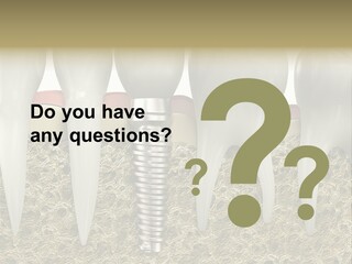 Orthodontist Steel Dentist PowerPoint Template