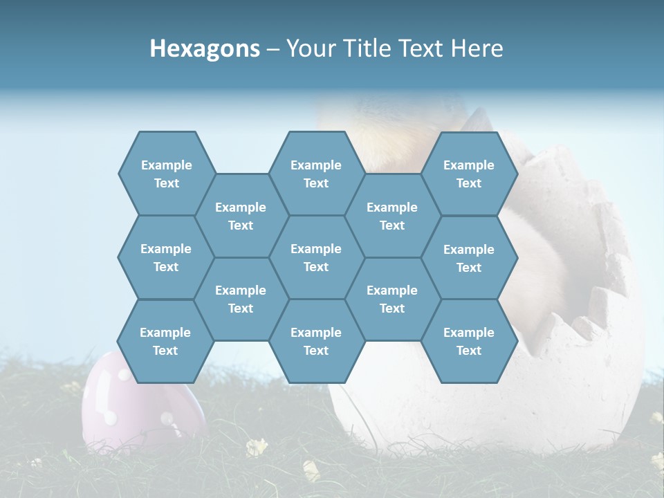 Easter Rabbit Sweet Chick PowerPoint Template