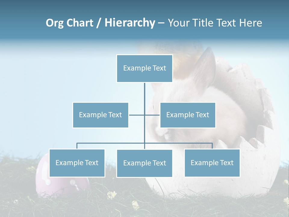 Easter Rabbit Sweet Chick PowerPoint Template