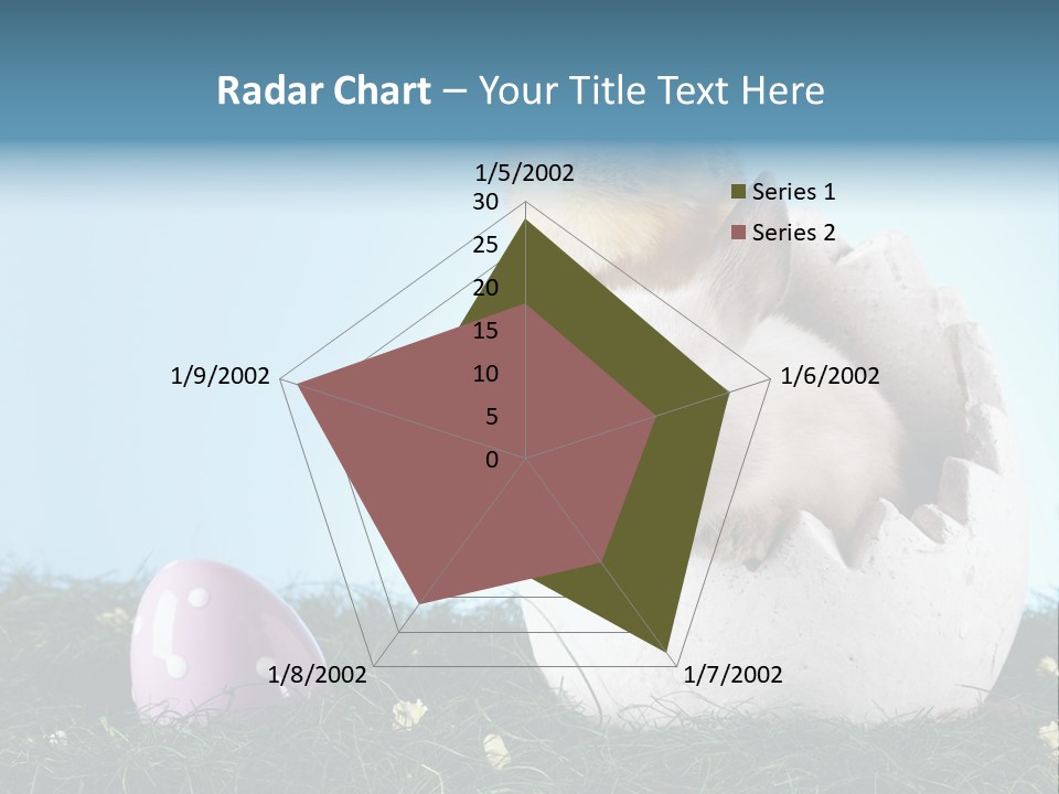 Easter Rabbit Sweet Chick PowerPoint Template