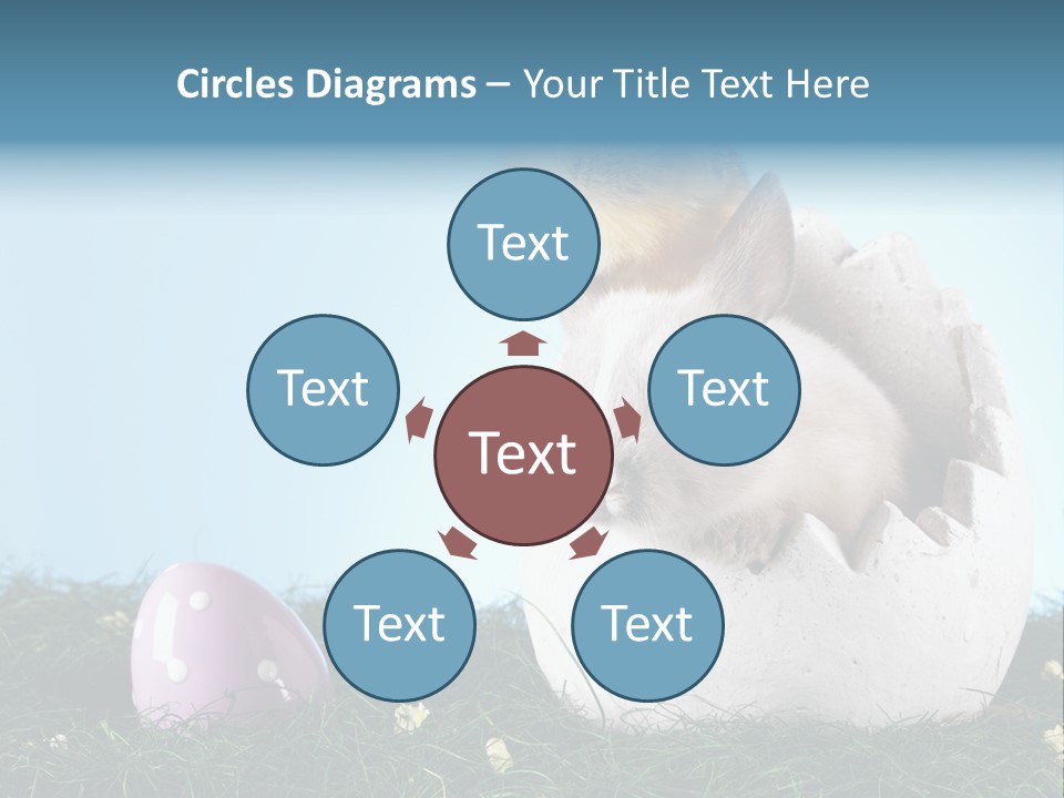 Easter Rabbit Sweet Chick PowerPoint Template