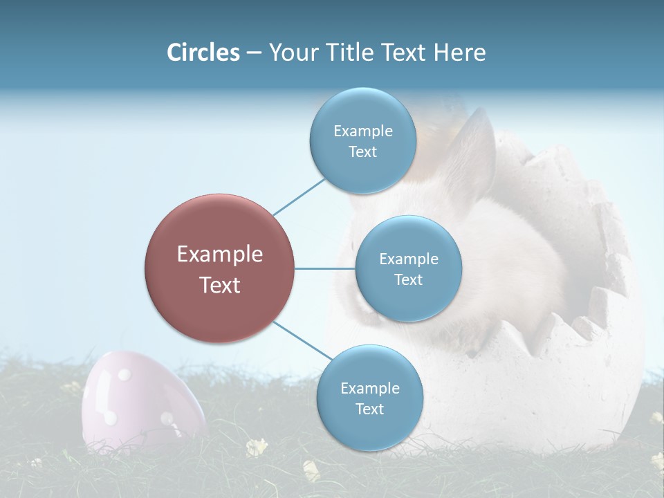 Easter Rabbit Sweet Chick PowerPoint Template