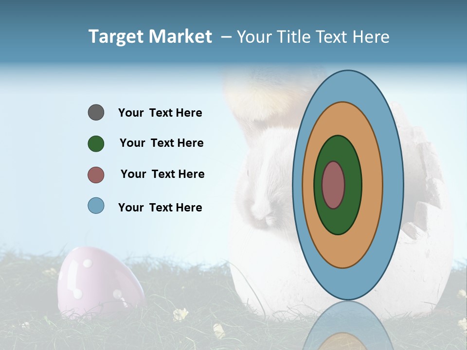 Easter Rabbit Sweet Chick PowerPoint Template