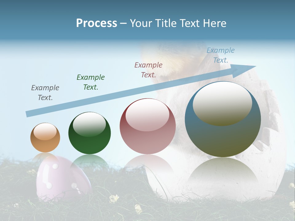 Easter Rabbit Sweet Chick PowerPoint Template