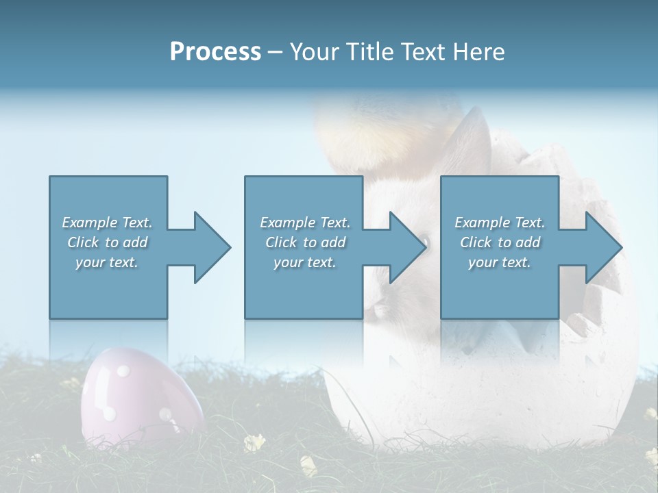 Easter Rabbit Sweet Chick PowerPoint Template