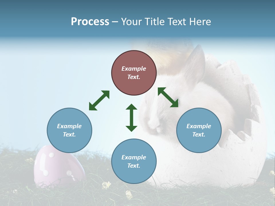 Easter Rabbit Sweet Chick PowerPoint Template