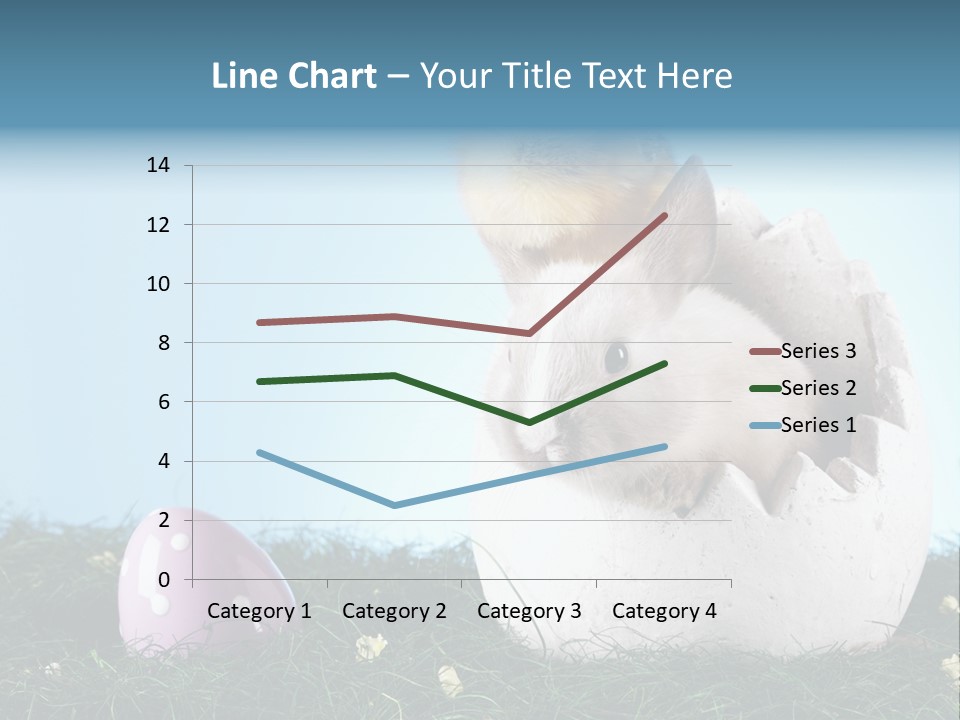 Easter Rabbit Sweet Chick PowerPoint Template