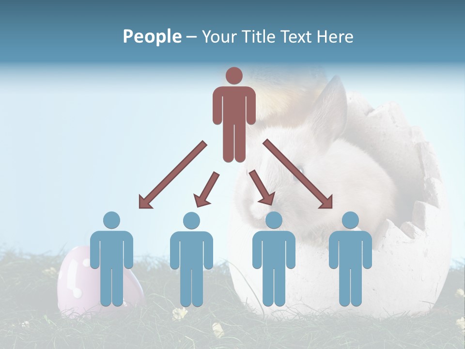 Easter Rabbit Sweet Chick PowerPoint Template