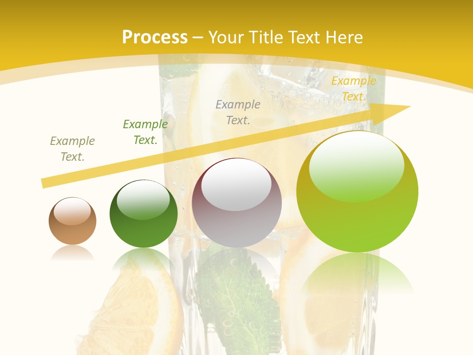 Thirst Clean Yellow PowerPoint Template