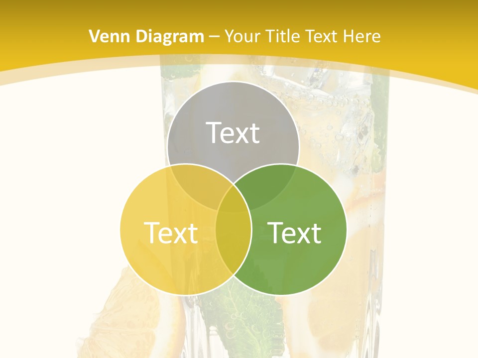 Thirst Clean Yellow PowerPoint Template