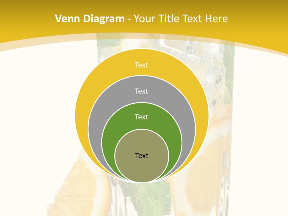 Thirst Clean Yellow PowerPoint Template