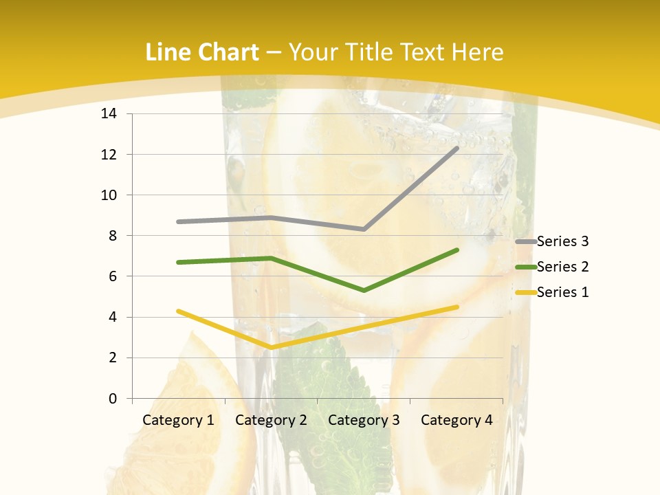 Thirst Clean Yellow PowerPoint Template
