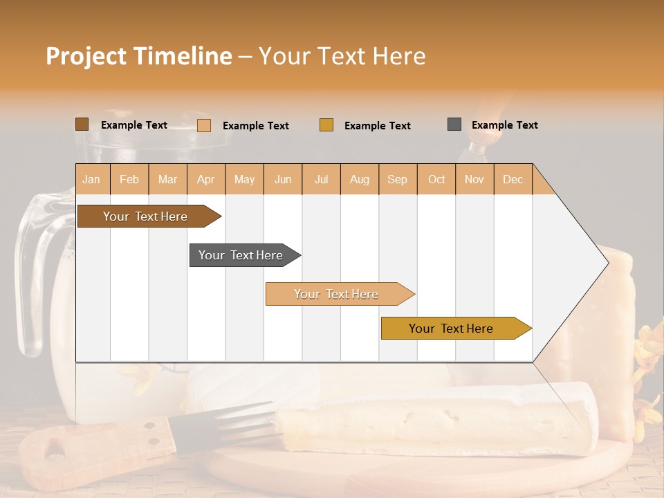 Parmesan Edible White PowerPoint Template