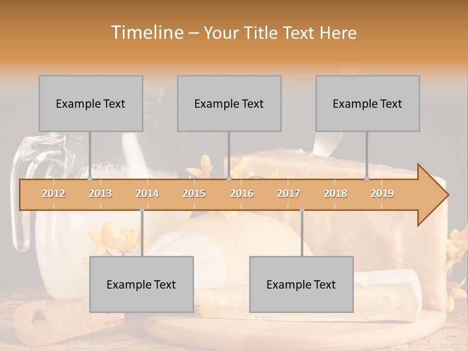 Parmesan Edible White PowerPoint Template