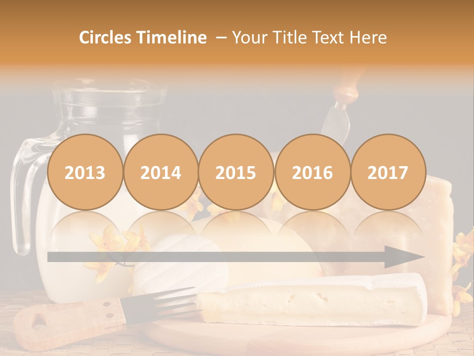 Parmesan Edible White PowerPoint Template