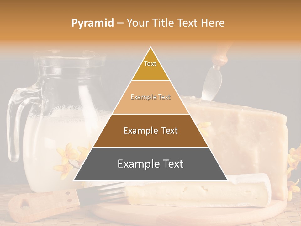 Parmesan Edible White PowerPoint Template