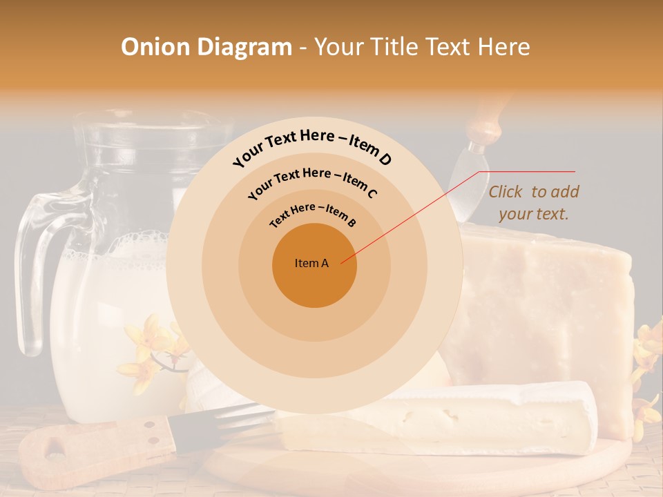 Parmesan Edible White PowerPoint Template