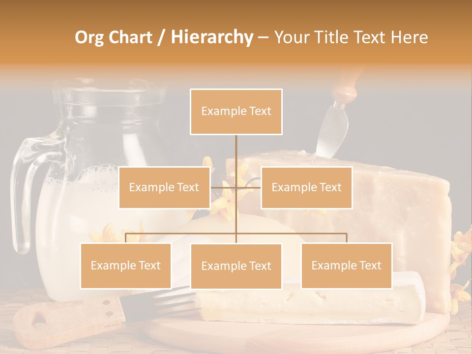 Parmesan Edible White PowerPoint Template