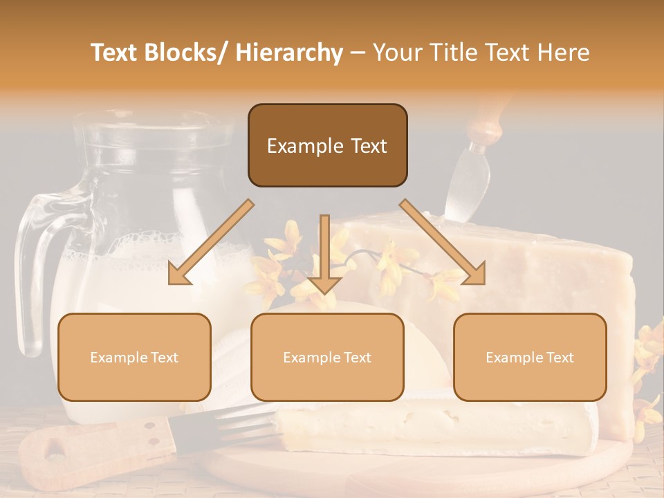 Parmesan Edible White PowerPoint Template