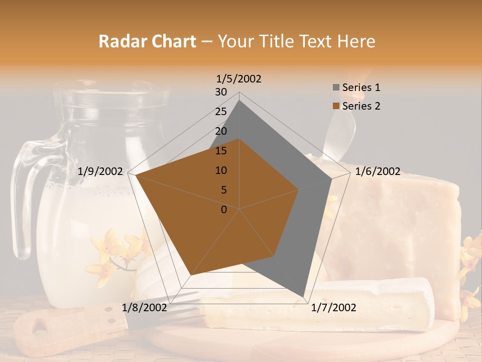 Parmesan Edible White PowerPoint Template