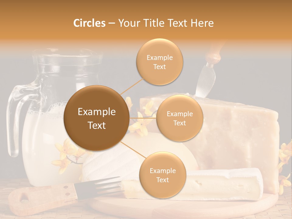 Parmesan Edible White PowerPoint Template