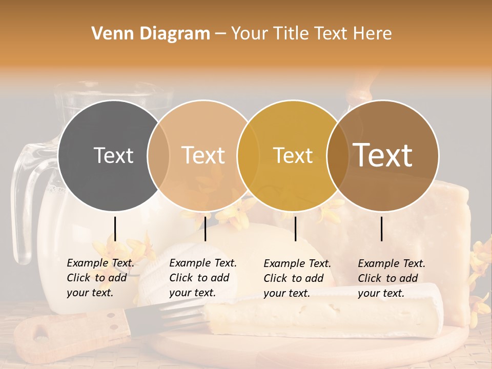 Parmesan Edible White PowerPoint Template