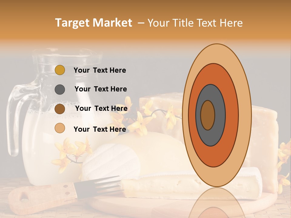 Parmesan Edible White PowerPoint Template