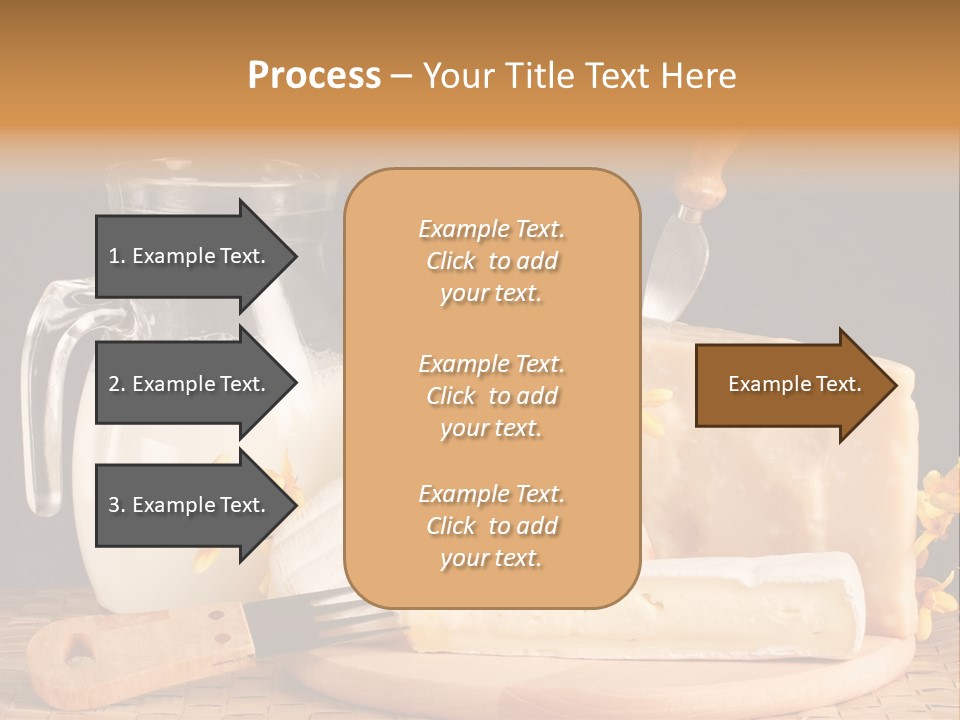 Parmesan Edible White PowerPoint Template